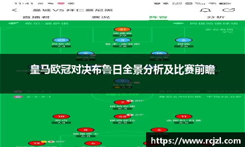 皇马欧冠对决布鲁日全景分析及比赛前瞻
